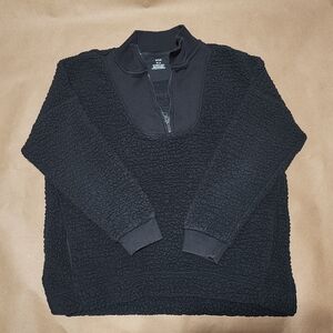 Aerie Fleece Three Quarter Zip Pullover